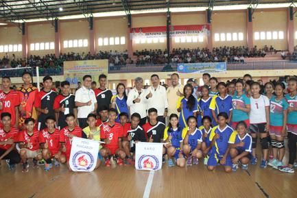 Kejuaraan Bola Voli Antar Pelajar Piala Gubsu Cari Bibit Unggul