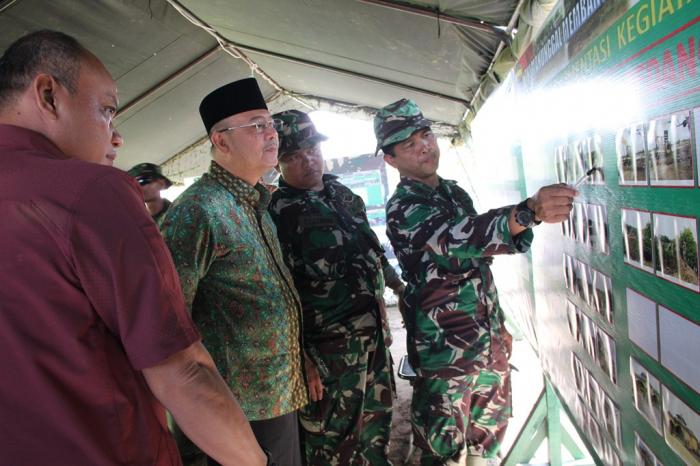 Tinjau TMMD, Wali Kota : Utamakan Keselamatan dan Kesehatan Anggota