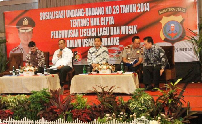 Ir Akhyar Nasution Apresiasi Sosialisasi UU Hak Cipta