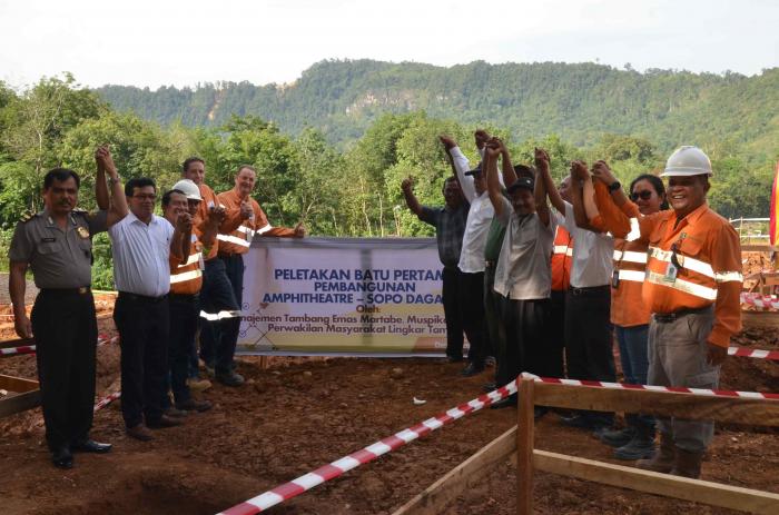 Tambang Emas Martabe Bangun Amphitheatre Sopo Daganak di Batangtoru