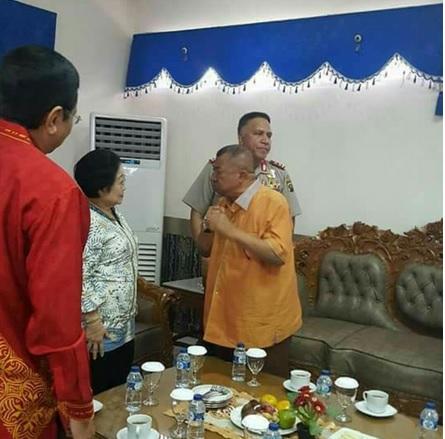 Moment Pertemuan Megawati Soekarnoputri dengan Dato Seri Syamsul Arifin