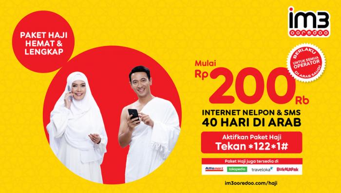 IM3 Ooredoo Luncurkan Paket Komunikasi Ibadah Haji Hemat dan Lengkap Mulai dari Rp200.000