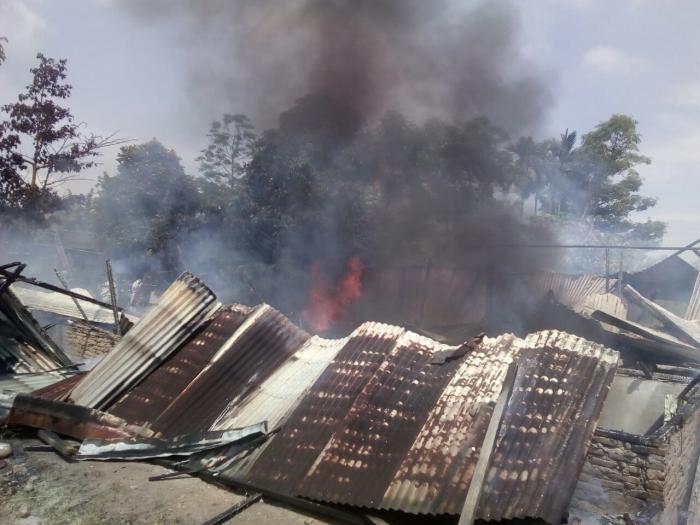 1 Unit Rumah Di Patumbak Musnah Terbakar