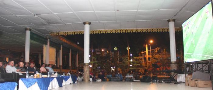Serunya Nonton Bareng Final Piala Dunia di Lapangan Merdeka Medan