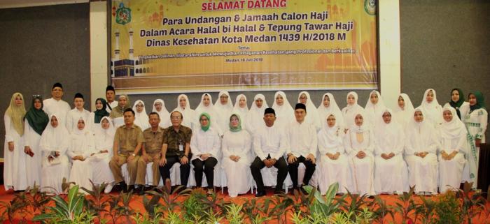 Tepung Tawari Petugas Haji Dinas Kesehatan Medan