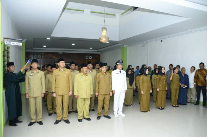 Pj. Walikota Lantik 55 Pejabat Pemko Padangsidimpuan