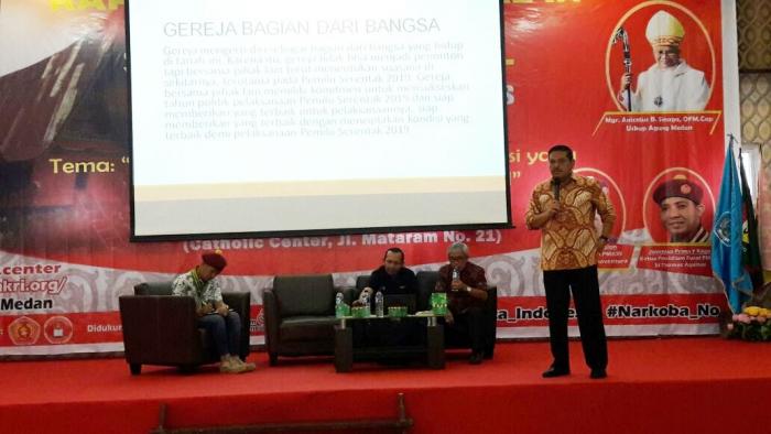 Parlindungan Purba: PMKRI Harus Terdepan Jaga Nasionalisme