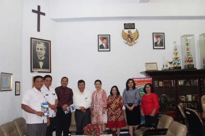 Panitia Peringatan 100 Tahun Wafatnya Dr. IL. Nommensen Distrik X Medan Aceh Temu Ramah Dengan Rektor Nommensen