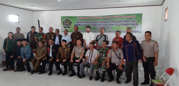 Kemenag Humbahas Gelar  Dialog Lintas Agama 