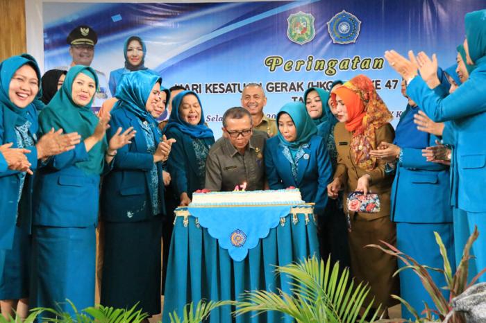 Peringatan HUT ke 47 HKG PKK Kota Medan