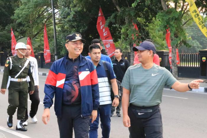 Peserta Sepeda Santai Tour De Bhayangkara 2019