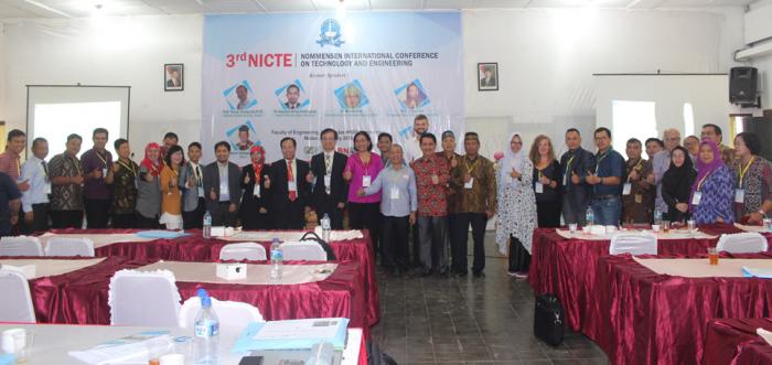 Akademisi Lintas Negara Bertemu di NICTE ke-3 UHN Medan