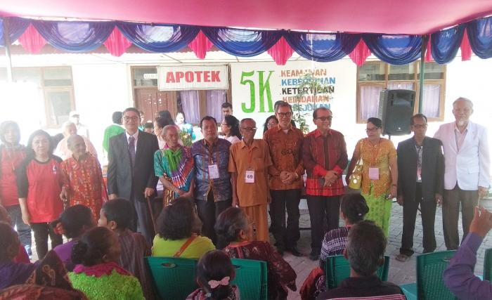 Warga Antusias Ikuti Baksos Parnasib di Kecamatan Nainggolan Samosir