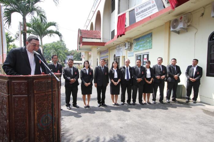 Kantor Biro Konsultasi dan Bantuan Hukum (BKBH) Yayasan Perguruan Darma Agung Diresmikan