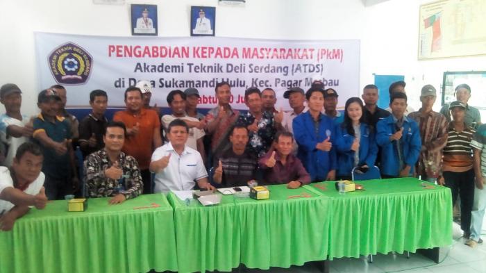 Akademi Teknik Deli Serdang PKM di Desa Sukamandi Hulu