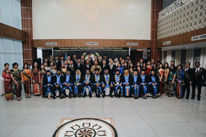 Pelepasan Mahasiswa Peserta Yudisium  Angkatan I Program Magister Sekolah Pascasarjana UNPRI