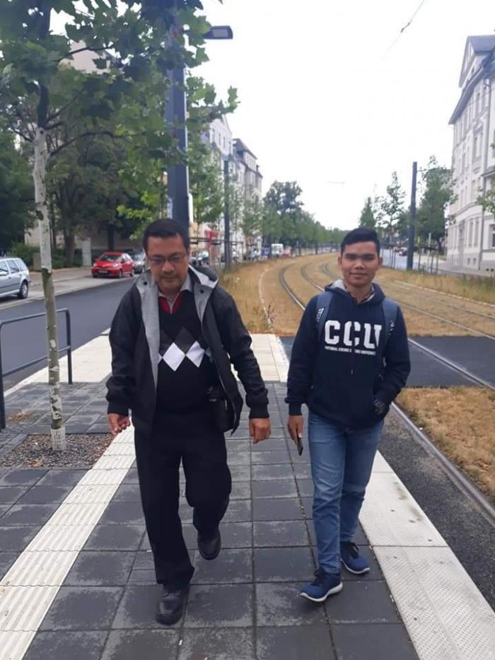 Teknik Mesin Nommensen Antar Chilinton Hutabarat Dari Desa Hutabarat ke Jerman