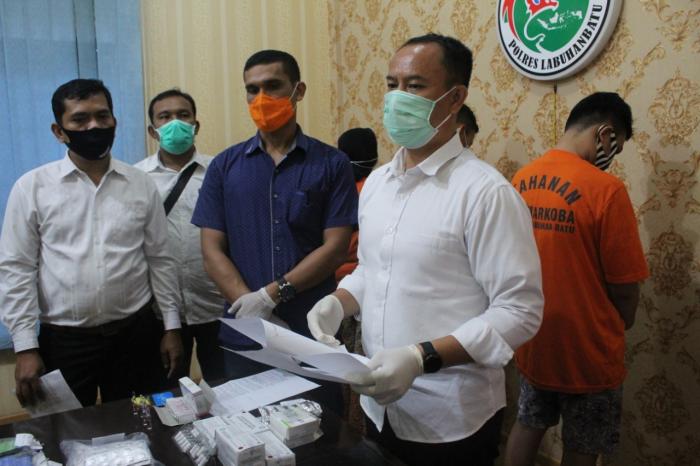 Polres Labuhanbatu Ungkap Peredaran Ribuan Butir Pdikotropika