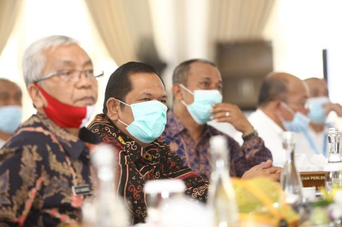 Hadiri Rapat Dengan Gubsu, Walikota Padangsidimpuan Siap Kembangkan Potensi Daerah