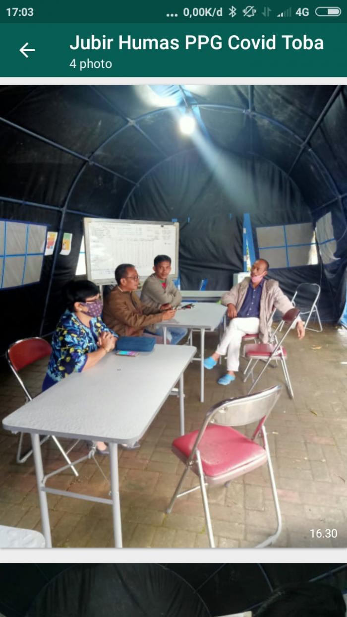 Pasien Positif Covid-19 di Toba Sembuh