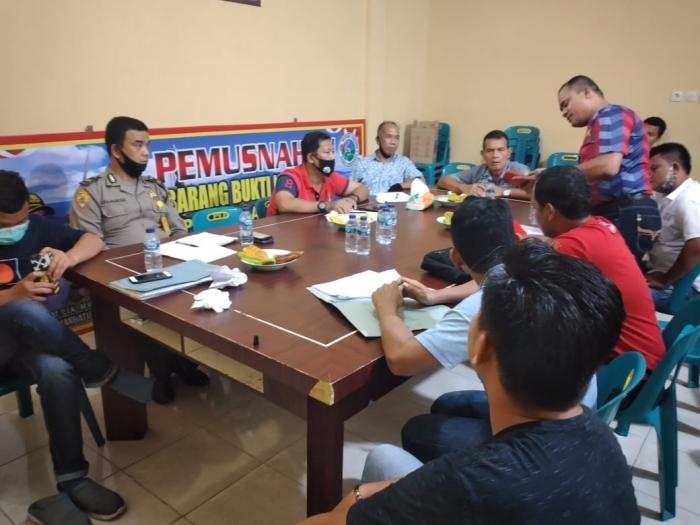 Sat Narkoba Gelar Perkara Tangkapan Polsek Panai Hilir