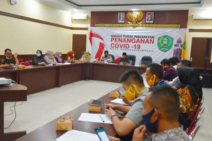 Pemko Padangsidimpuan Gelar Rapat Persiapan Peringatan HUT RI