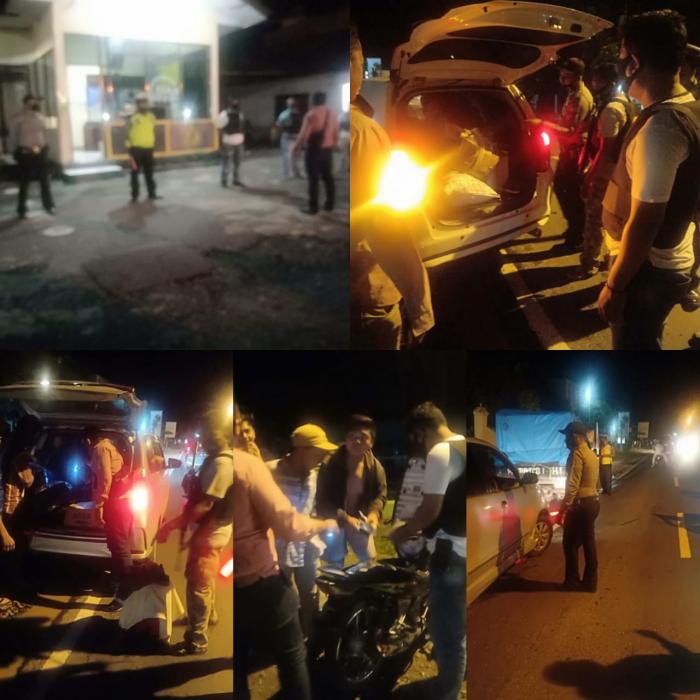 Antisipasi Peredaran Narkoba dan Kejahatan Jalanan, Polres Labuhanbatu Gelar Razia Estafet