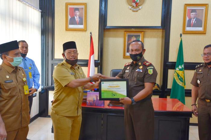 Pemko Padangsidimpuan Apresiasi Kejari Berhasil Kembalikan Kerugian Keuangan Negara