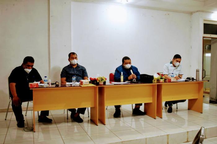 Pemkab Tapsel Gelar Rapat Kordinasi Penanganan Covid 19