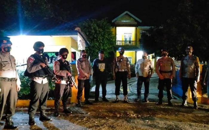 Wujudkan Kamtibmas Kondusif Jelang Pembacaan Sidang PSU, Brimob Poldasu Lakukan Patroli Dialogis
