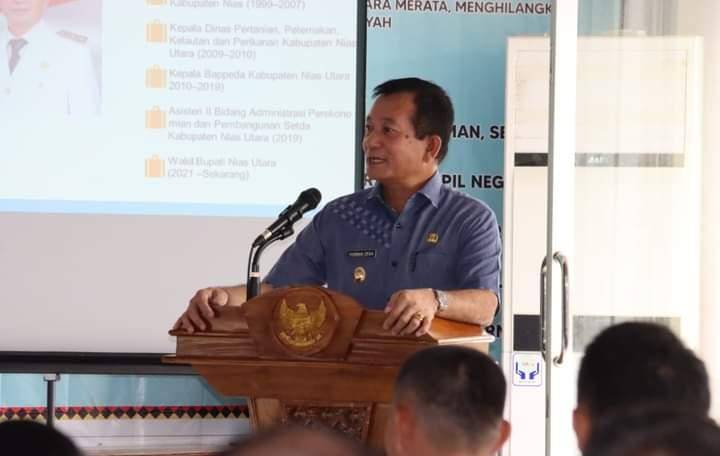 Buka Secara Resmi Orientasi Pengenalan Tugas PPPK, Yusman Zega: Guru Yang Bermutu Akan Melahirkan Orang Hebat di Masa Depan