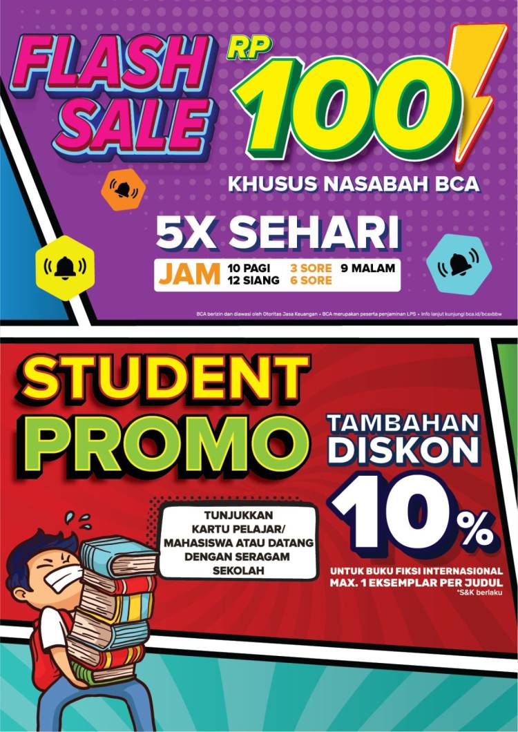 Libur Sekolah Seru: Berburu Buku di BBW Bandung