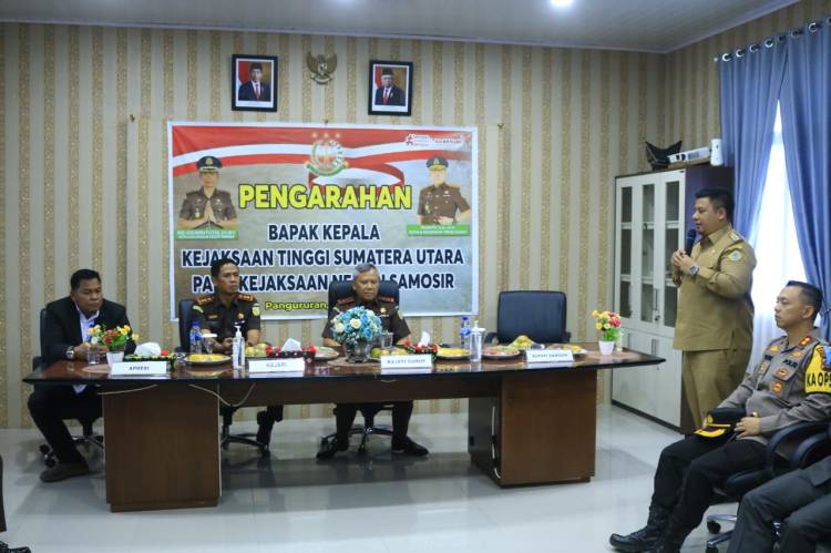 Bupati Samosir Sambut Kunjungan Kerja Kajati Sumut