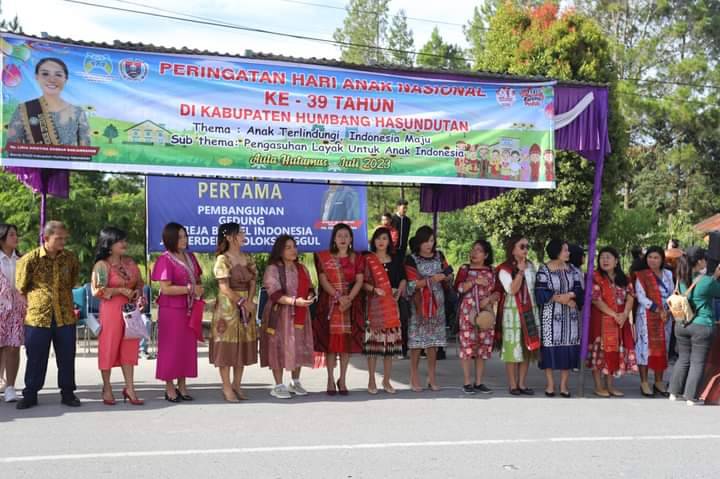 Hari Anak Nasional Diperingati Di Kabupaten Humbang Hasundutan