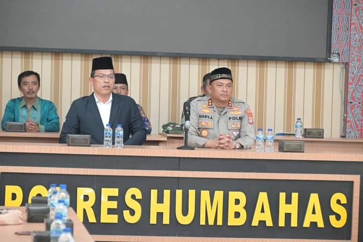 Bupati Ikut Doa Bersama Lintas Agama Di Polres Humbahas