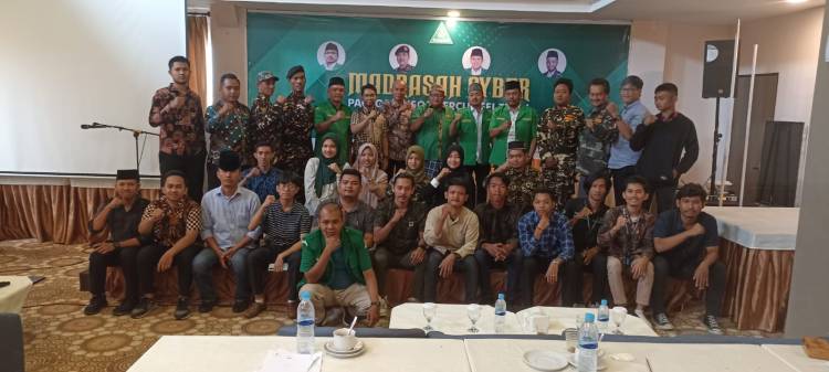 Ketua PAC GP Ansor Percut Sei Tuan Mengelar Madrasah Cyber