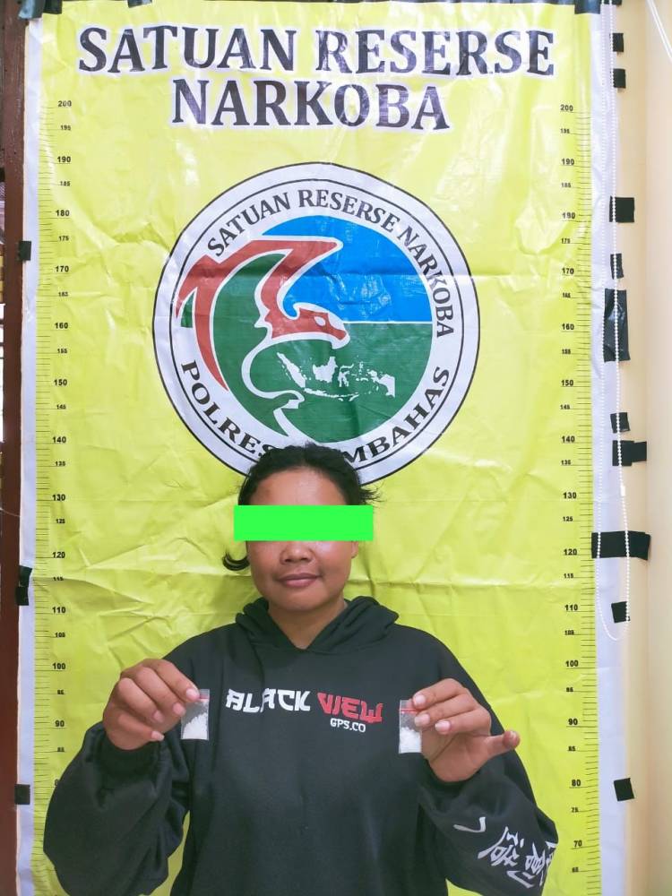 Polres Humbahas Tangkap Perempuan Kasus Narkotika Jenis Shabu