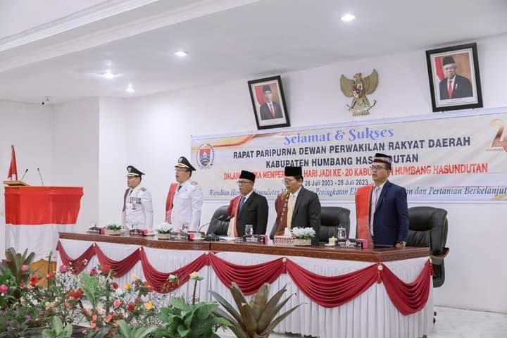 Bupati Dan Wabup Bersama Forkopimda Hadiri Rapat Paripurna