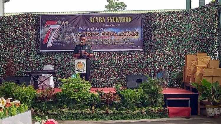 Dirgahayu Ke-77 Korps Peralatan TNI AD, Keluarga Paldam I/BB Penuh Sukacita