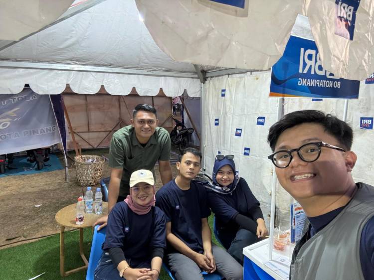 BRI BO Kotapinang Buka Layanan Perbankan di Stand Pameran HUT Pemkab Labusel ke-17