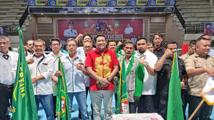 Pengprov Pertina Sumut Laksanakan Pelantikan Massal, Sabam Manalu : Jaga Nama Baik Organisasi