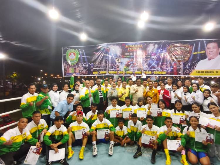 Sumut Dominasi Sumatera Duel Boxing 2026, Borong Lima Gelar Juara Kelas