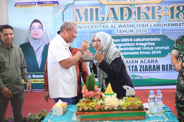 Peringati Milad ke-18 UNIVA Labuhanbatu, Wabup Dorong Penguatan SDM Unggul Menuju Indonesia Emas 2045