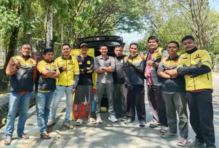 Apresiasi Dedikasi Mitra, Maxim Sibolga Anugerahkan Best Driver Periode Juni