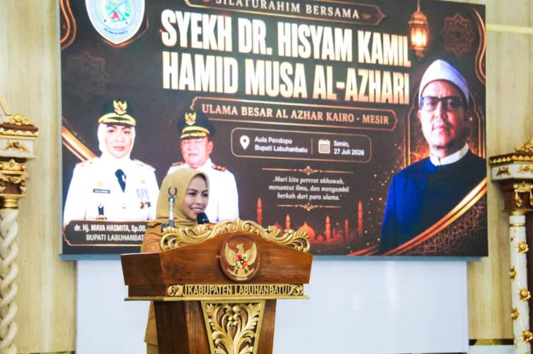 Bupati Maya Hasmita Sambut Ulama Besar Al-Azhar Mesir, Syekh Dr. Hisyam Kamil