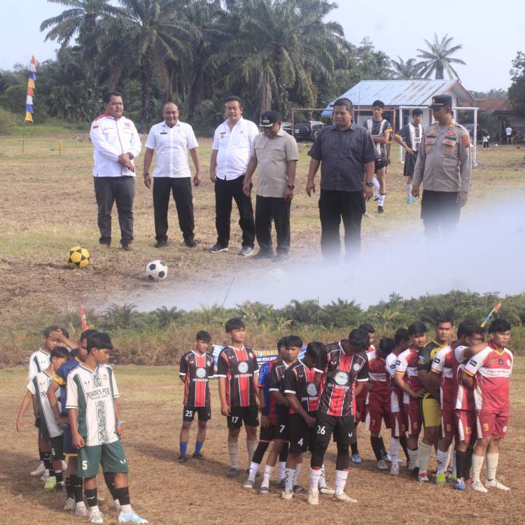 Turnamen Open Mini Soccer Jabir Cup III Resmi Dibuka, Wakil Bupati Labuhanbatu Berpesan Jaga Sportivitas