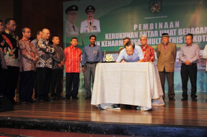 Ini Resep Kota Medan Tetap Kondusif & Harmonis