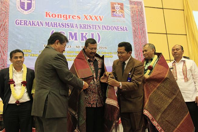  Gubernur Sumut Harapkan GMKI Menjadi Agen Perubahan