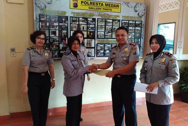 Ini Dia Polwan Berprestasi di Polresta Medan