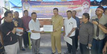 Gubernur Apresiasi Turnamen Gaplek Wartawan